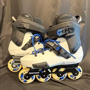 Rollerblade Men's Inline Skates - White, Gray, Blue and Black